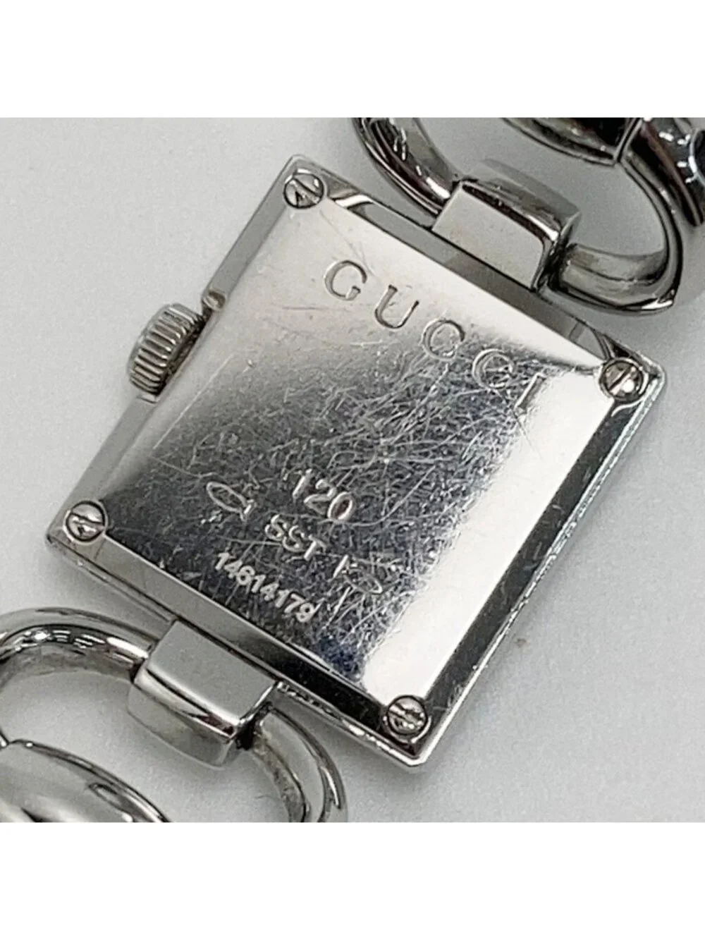 Gucci Tornavoni Diamond 120 Black Quartz Watch